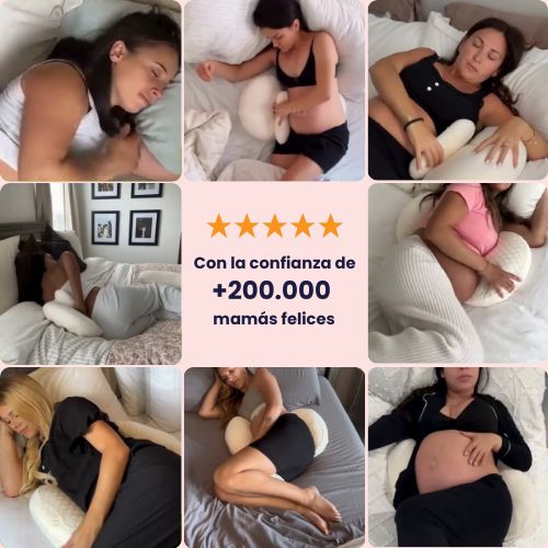 Almohada de Embarazo Duerme 8 Horas Sin Dolor