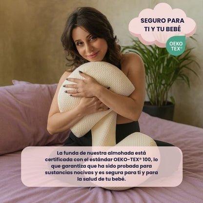 Almohada de Embarazo Duerme 8 Horas Sin Dolor