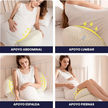 Almohada de Embarazo Duerme 8 Horas Sin Dolor